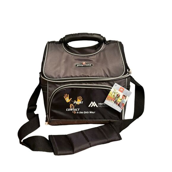 Igloo Playmate 18-Can Cooler or Lunchbox Black and Gray NWT - Picture 6 of 6